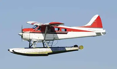 De Havilland Beaver float plane charter service for Manitoba destinations